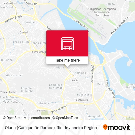 Olaria (Cacique De Ramos) map