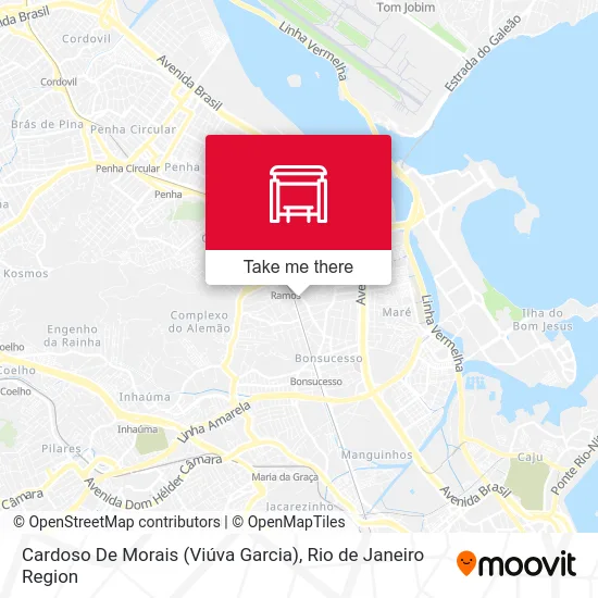 Cardoso De Morais (Viúva Garcia) map