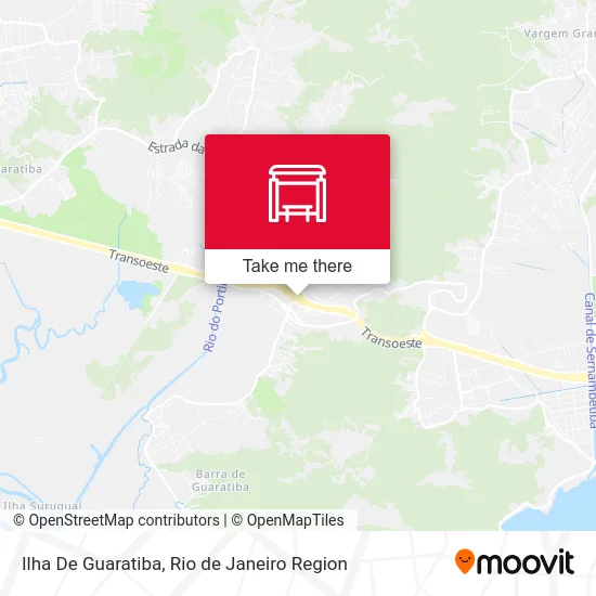 Ilha De Guaratiba map