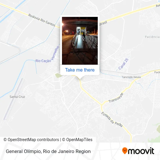 General Olímpio map