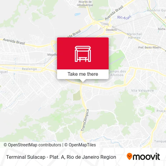 Terminal Sulacap - Plat. A map