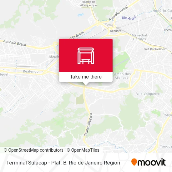 Terminal Sulacap - Plat. B map