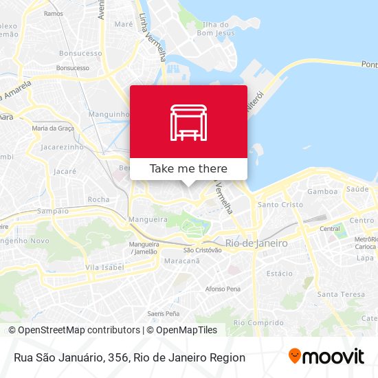Rua São Januário, 356 map