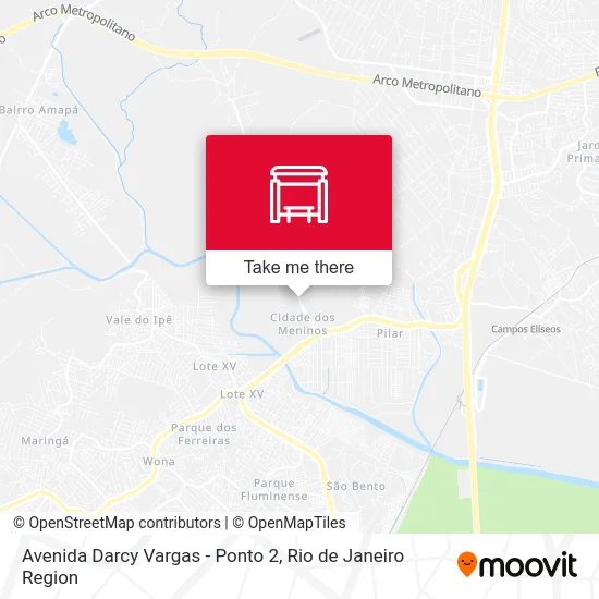 Avenida Darcy Vargas - Ponto 2 map