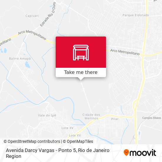 Avenida Darcy Vargas - Ponto 5 map