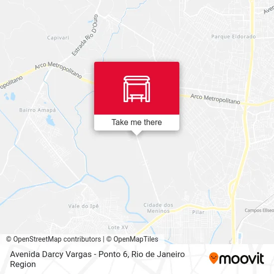 Avenida Darcy Vargas - Ponto 6 map