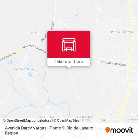 Avenida Darcy Vargas - Ponto 9 map