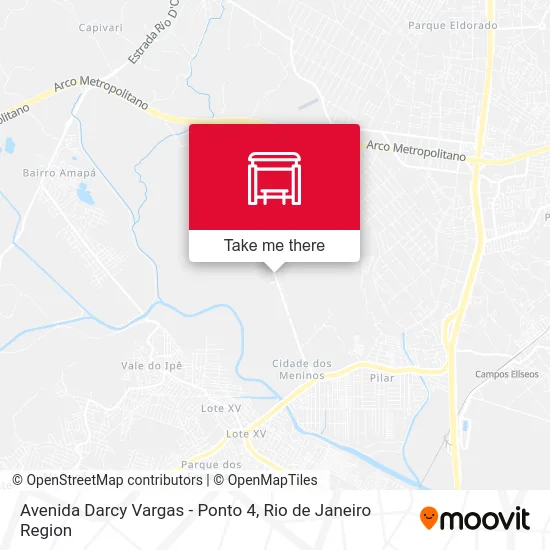 Avenida Darcy Vargas - Ponto 4 map