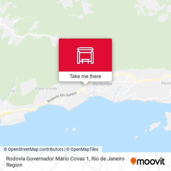 Rodovia Governador Mário Covas 1 map