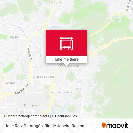 José Roiz De Aragão map
