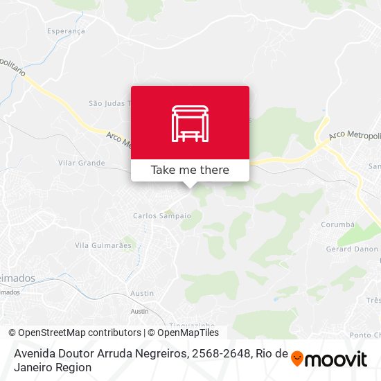Avenida Doutor Arruda Negreiros, 2568-2648 map