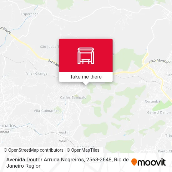 Avenida Doutor Arruda Negreiros, 2568-2648 map