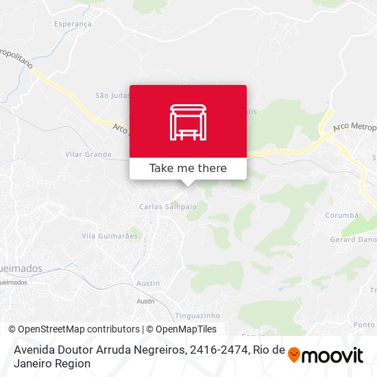Avenida Doutor Arruda Negreiros, 2416-2474 map