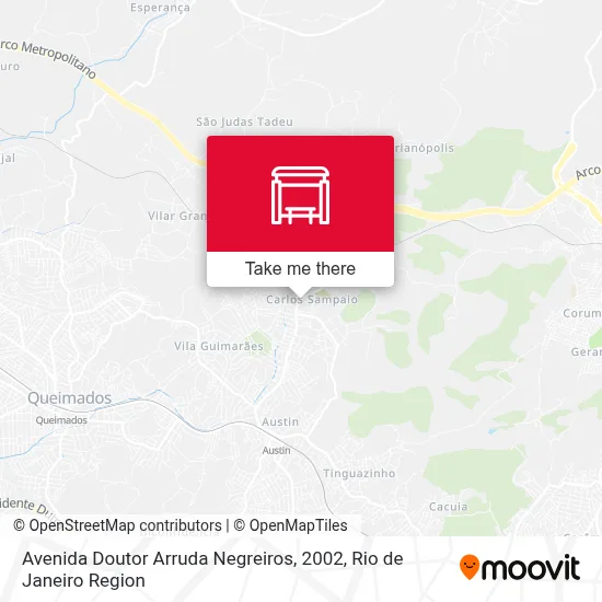 Avenida Doutor Arruda Negreiros, 2002 map