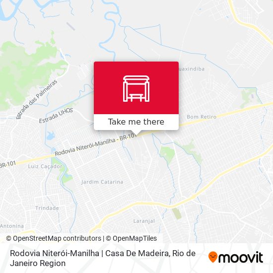 Rodovia Niterói-Manilha | Casa De Madeira map