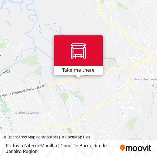 Rodovia Niterói-Manilha | Casa De Barro map