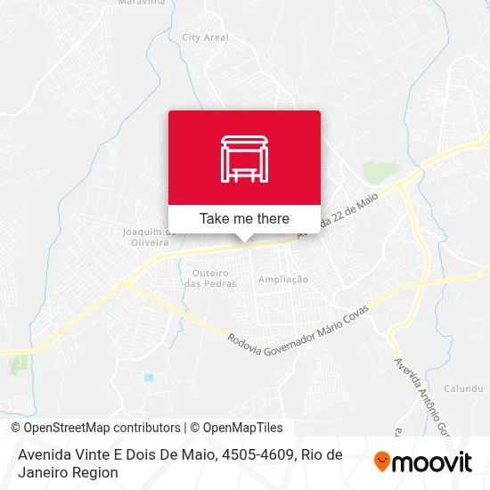 Avenida Vinte E Dois De Maio, 4505-4609 map