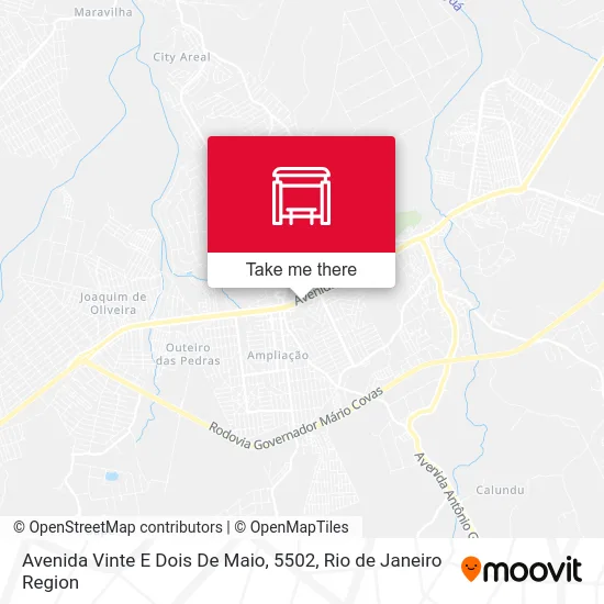 Avenida Vinte E Dois De Maio, 5502 map