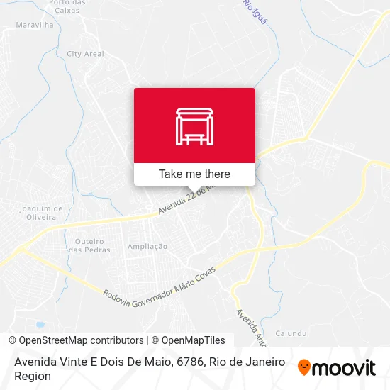 Avenida Vinte E Dois De Maio, 6786 map