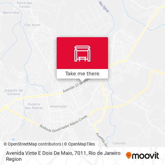 Avenida Vinte E Dois De Maio, 7011 map