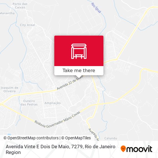 Mapa Avenida Vinte E Dois De Maio, 7279