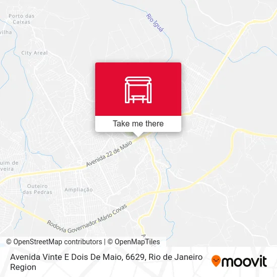 Avenida Vinte E Dois De Maio, 6629 map