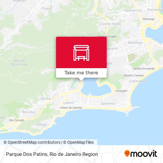 Parque Dos Patins map