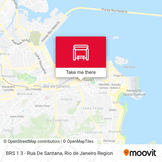 BRS 1 3 - Rua De Santana map