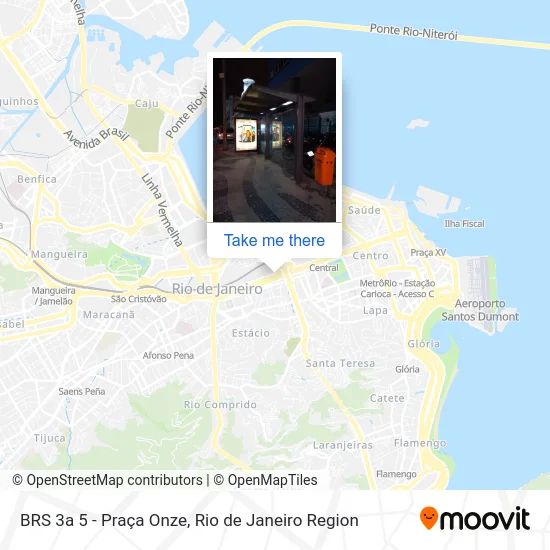 BRS 3a 5 - Praça Onze map