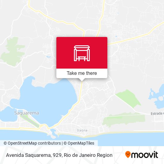 Mapa Avenida Saquarema, 929