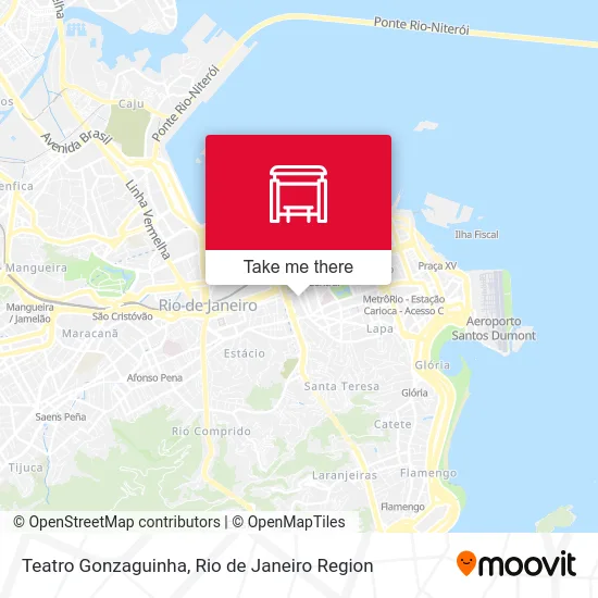 Teatro Gonzaguinha map