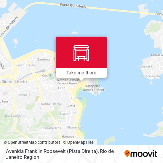 Avenida Franklin Roosevelt (Pista Direita) map