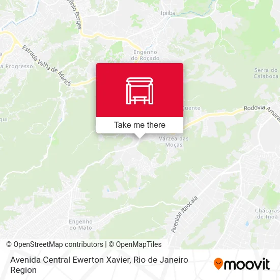 Avenida Central Ewerton Xavier map