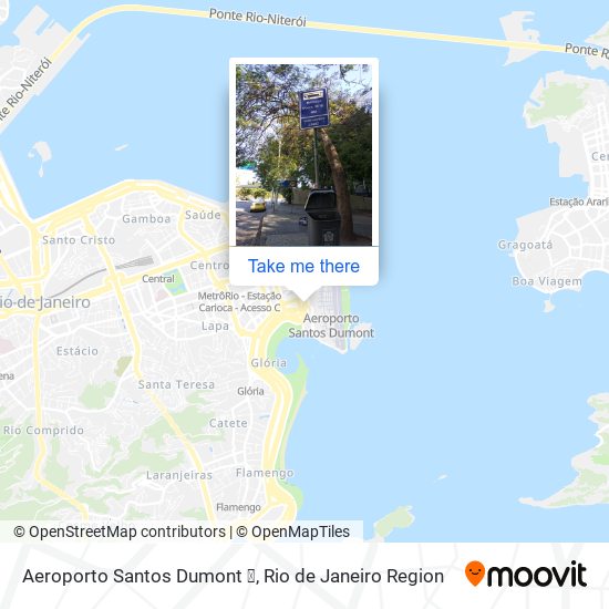 Aeroporto Santos Dumont ✈ map