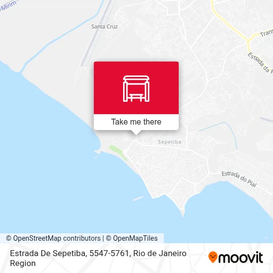 Estrada De Sepetiba, 5547-5761 map
