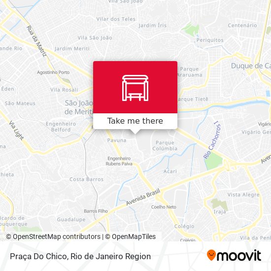 Praça Do Chico map