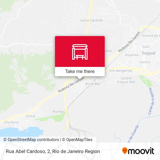 Rua Abel Cardoso, 2 map