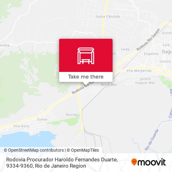 Rodovia Procurador Haroldo Fernandes Duarte, 9334-9360 map