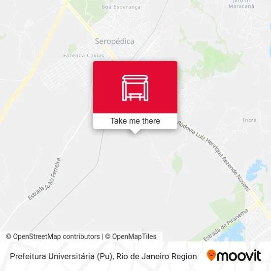 Prefeitura Universitária (Pu) map