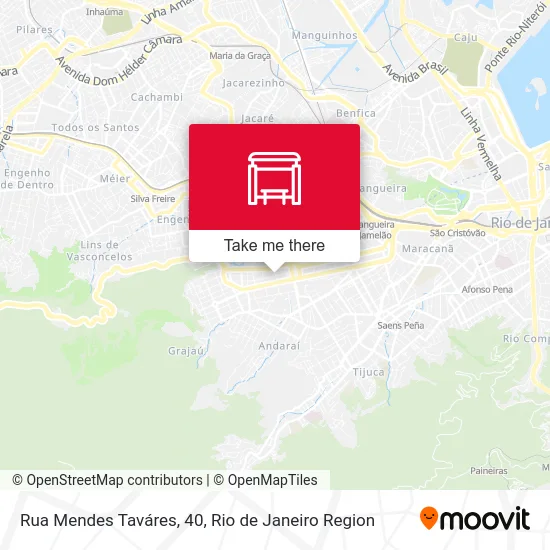 Rua Mendes Taváres, 40 map