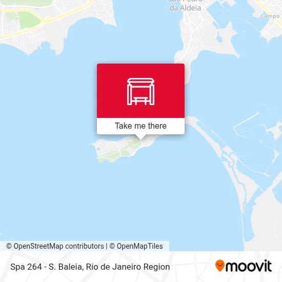 Spa 264 - S. Baleia map