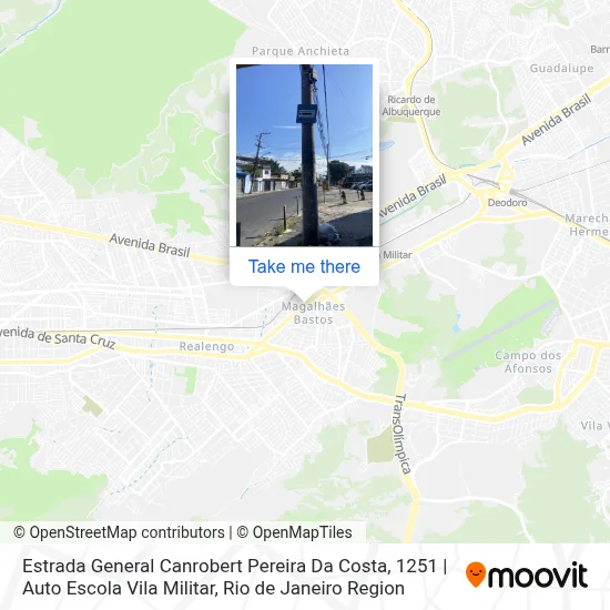 Estrada General Canrobert Pereira Da Costa, 1251 | Auto Escola Vila Militar map
