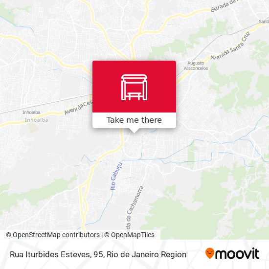 Rua Iturbides Esteves, 95 map