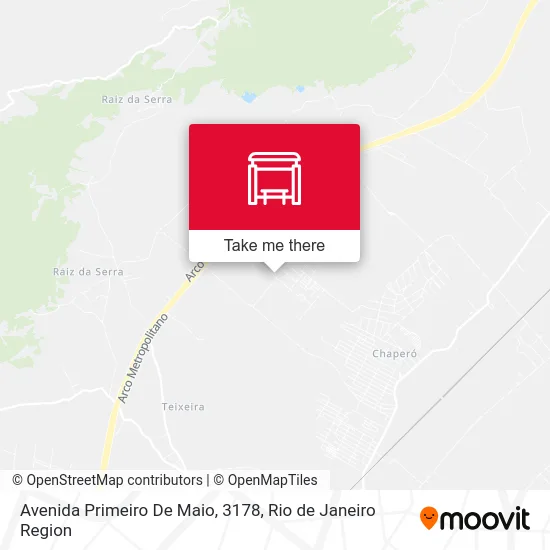 Avenida Primeiro De Maio, 3178 map
