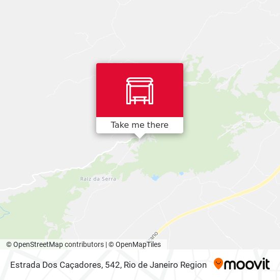 Estrada Dos Caçadores, 542 map