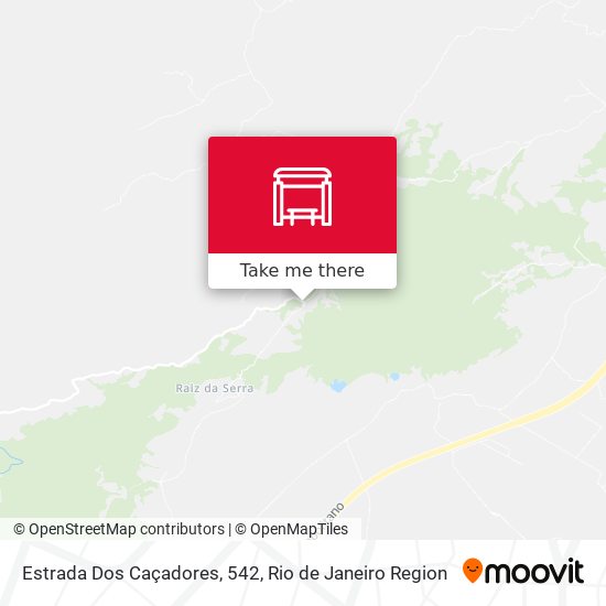 Estrada Dos Caçadores, 542 map
