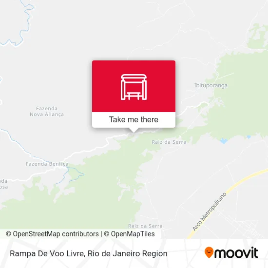 Rampa De Voo Livre map