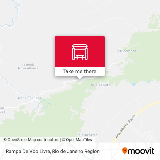 Rampa De Voo Livre map