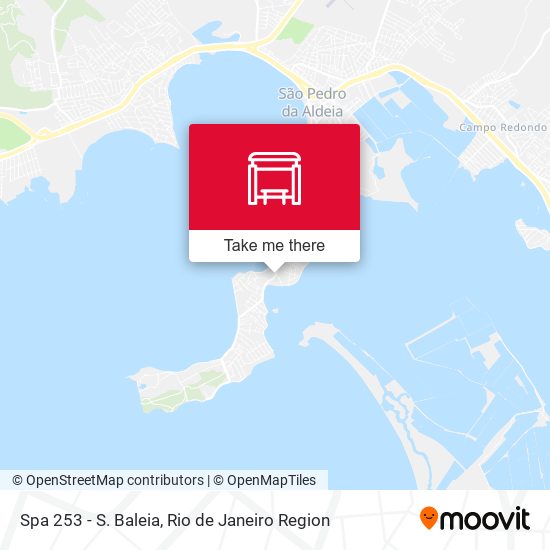 Spa 253 - S. Baleia map