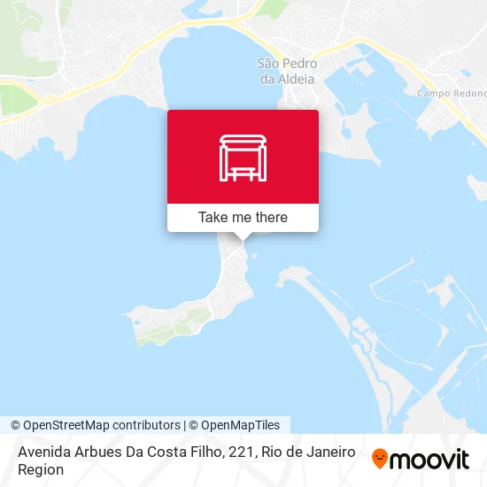 Avenida Arbues Da Costa Filho, 221 map